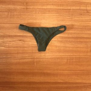 Army green Bikini Bottom